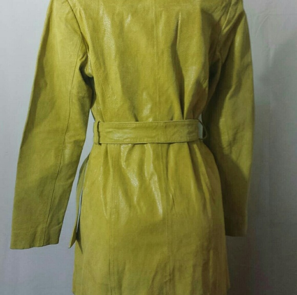 Kenar Micro-Leather Scales Coat-Size 4 - Picture 7 of 8